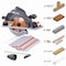 Evolution 7-1/4" 15 Amp Multi Material Circular Track Saw Kit R185CCSX - alternate 4